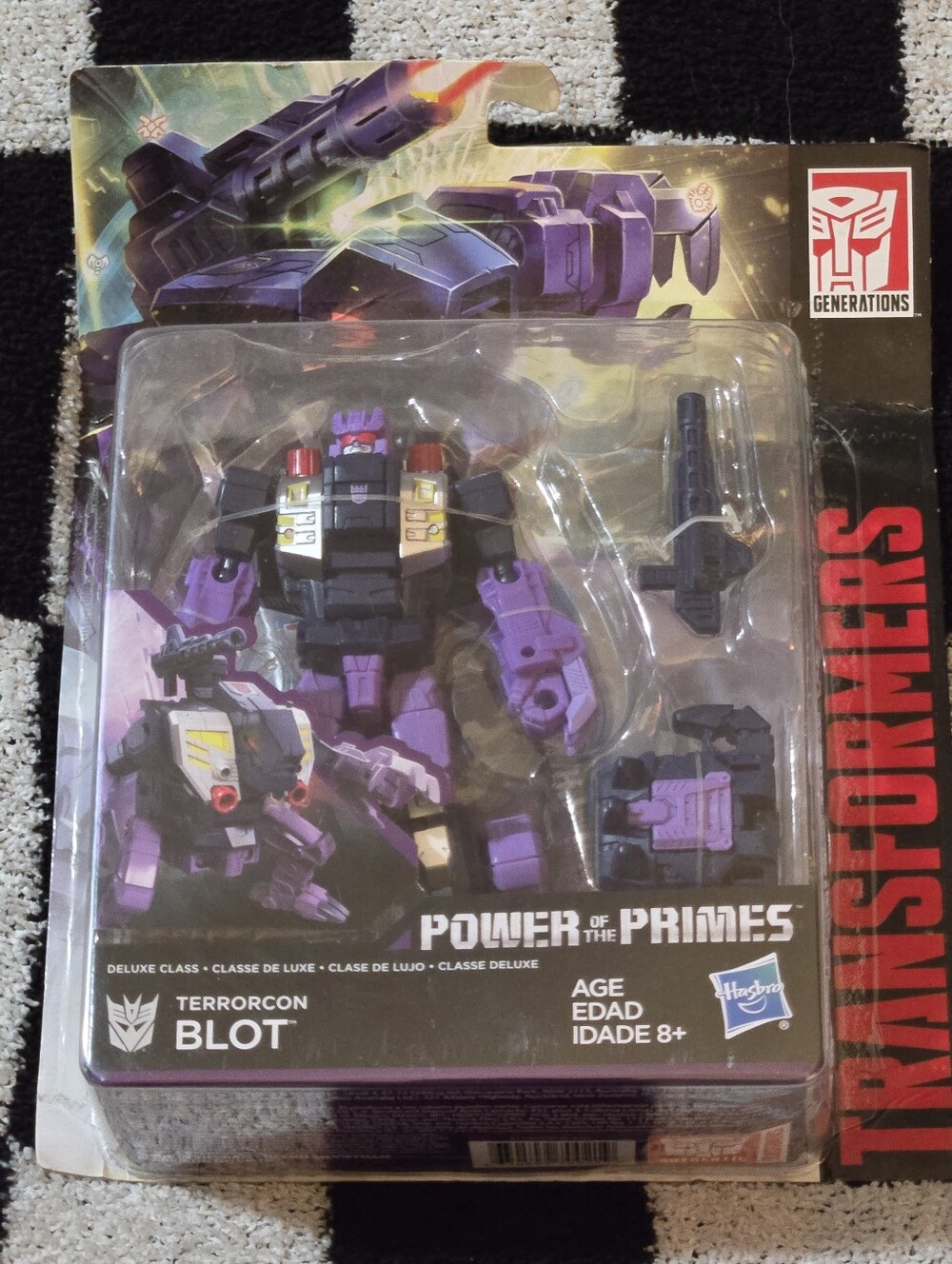 Transformers Generations Power of the Primes Deluxe Class Terrorcon Blot